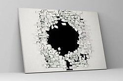 Obraz Diera v stene 1769